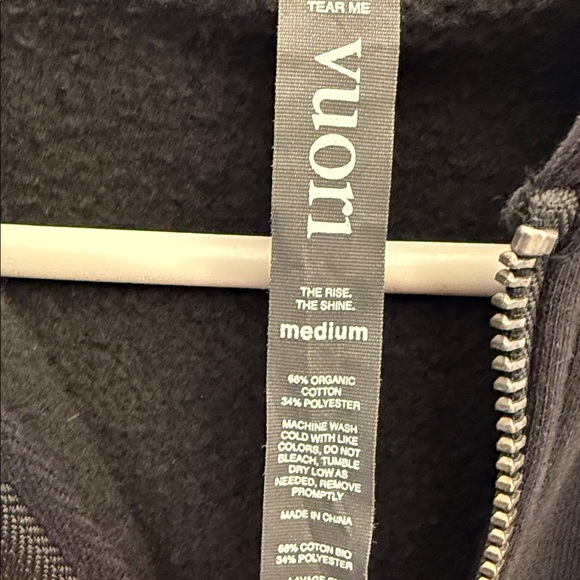 Vuori Full Zip Hoodie - Longer Length - Picture 2 of 4